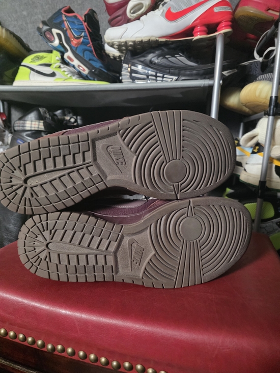 Nike Space Dunk Men’s ?10 Low-Top Sneakers in Burgundy Plum